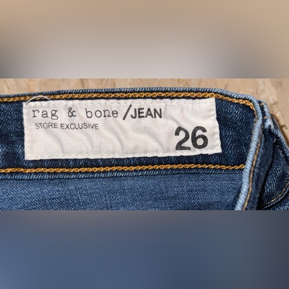 rag & bone High-Rise Skinny Jeans *Store Exclusive* in Woodford size 26 - Picture 5 of 16